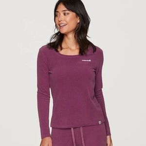 Avalanche Outdoor Supply Company Waffle Knit Thermal Pajama Top, NWT, Size M